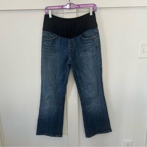 Citizens Of Humanity Dark Blue Boot Cut Jeans